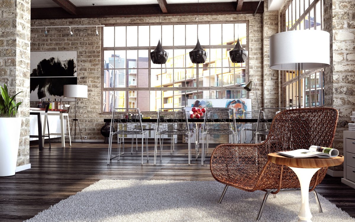 Кровать Loft Design