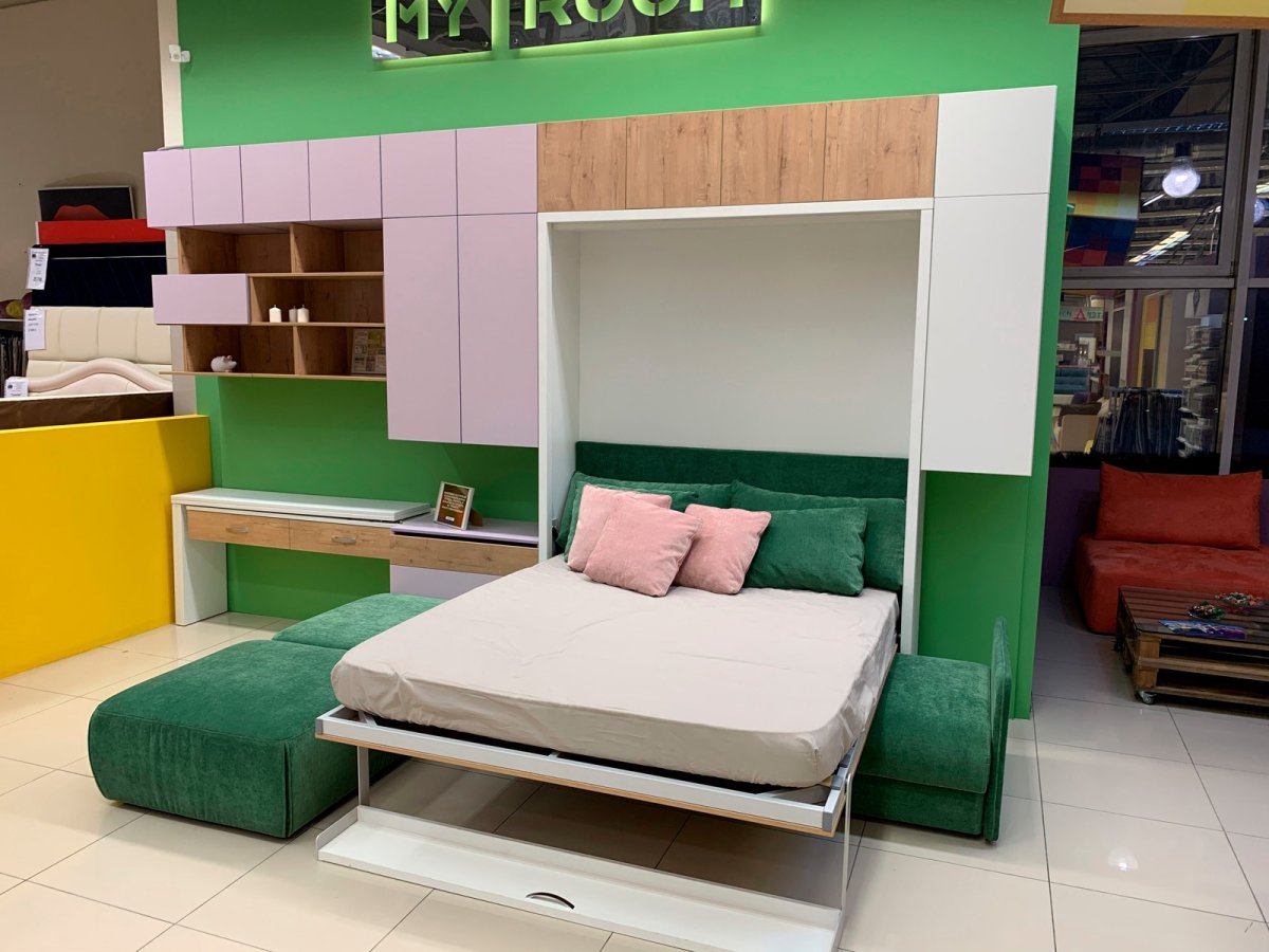 Интерьер малогабаритной однокомнатной квартиры