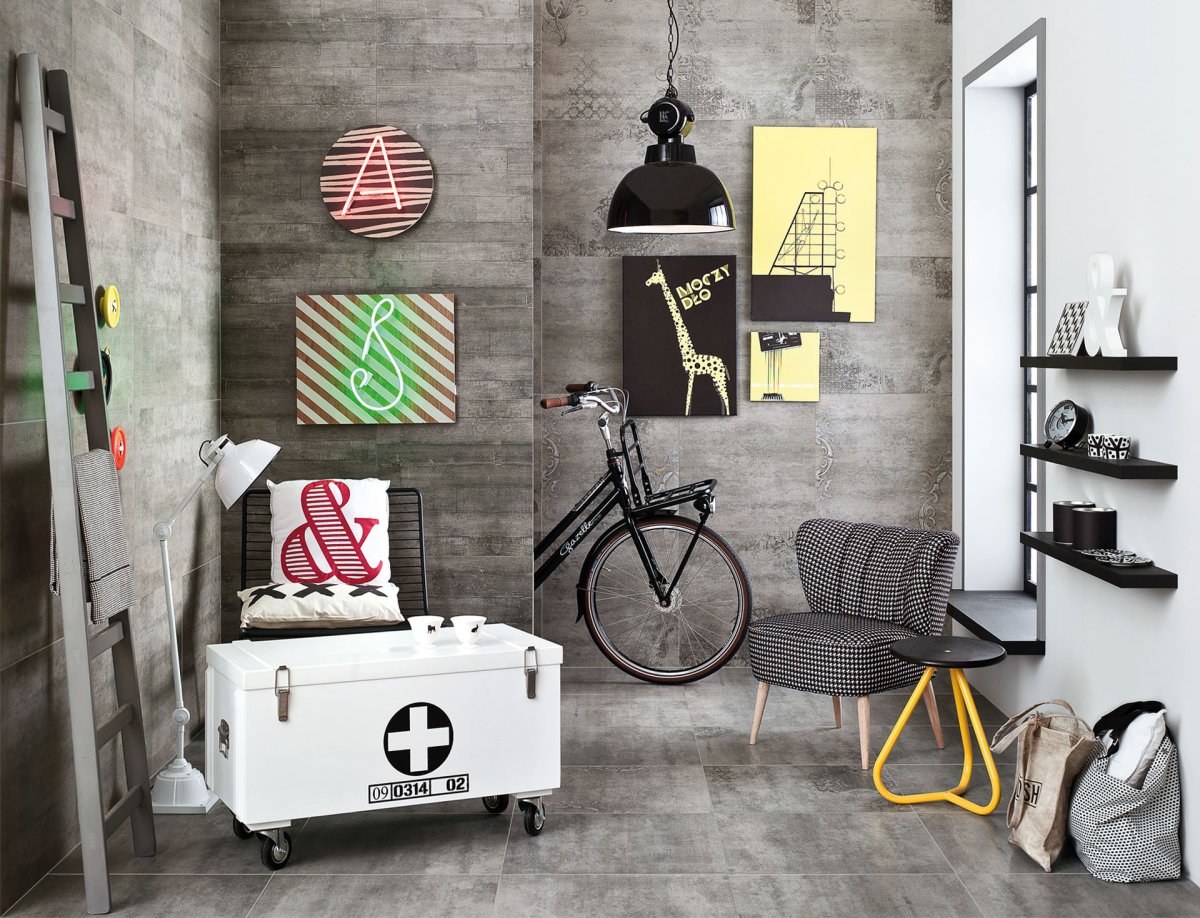 Декор интерьера в стиле лофт