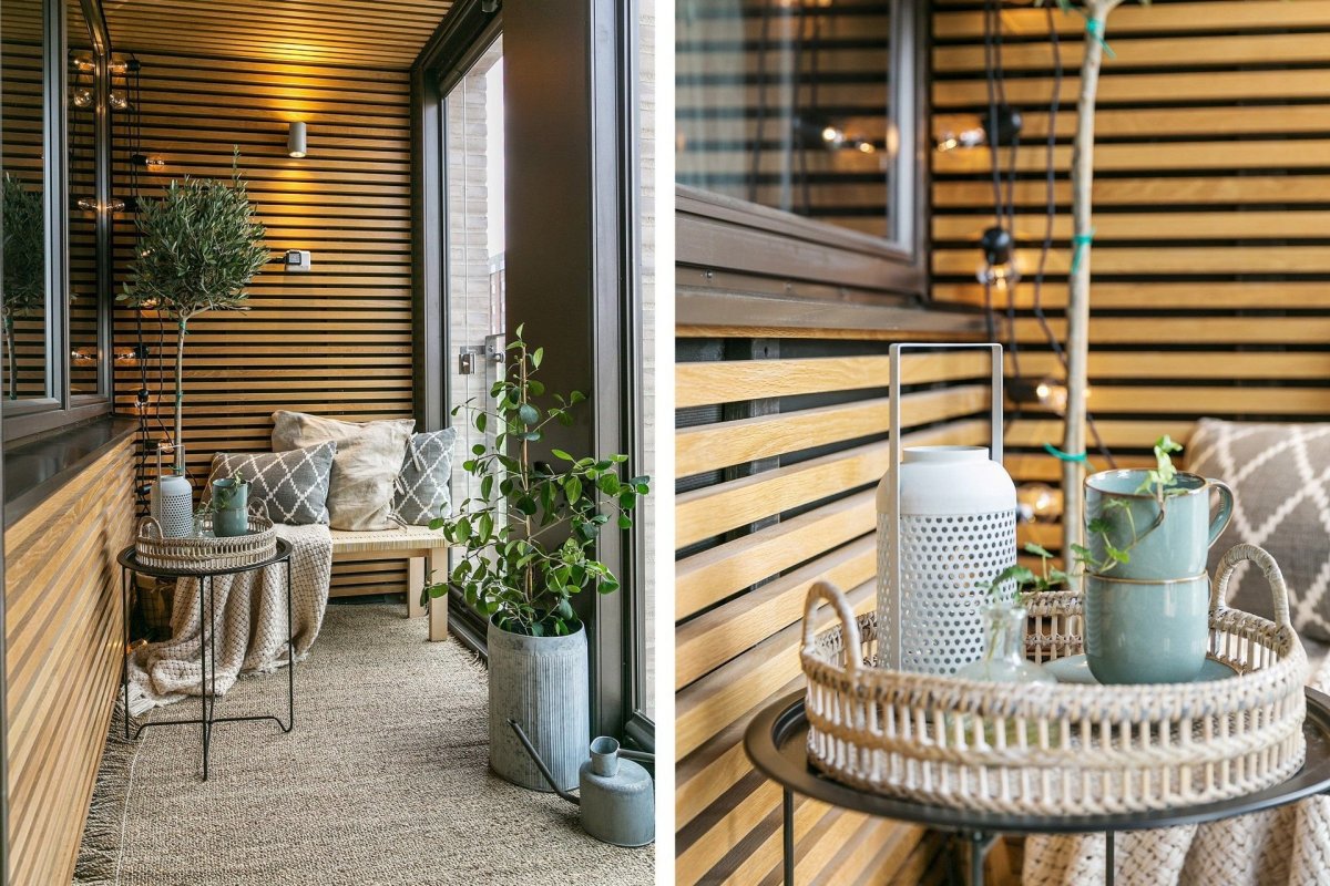 Декор открытой веранды