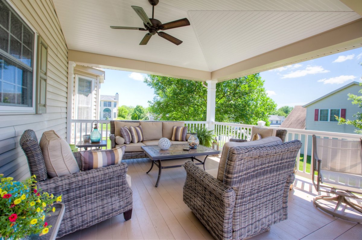 Терраса в квартире современный стиль