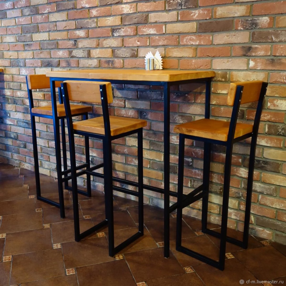 Стиль лофт бар кальянная