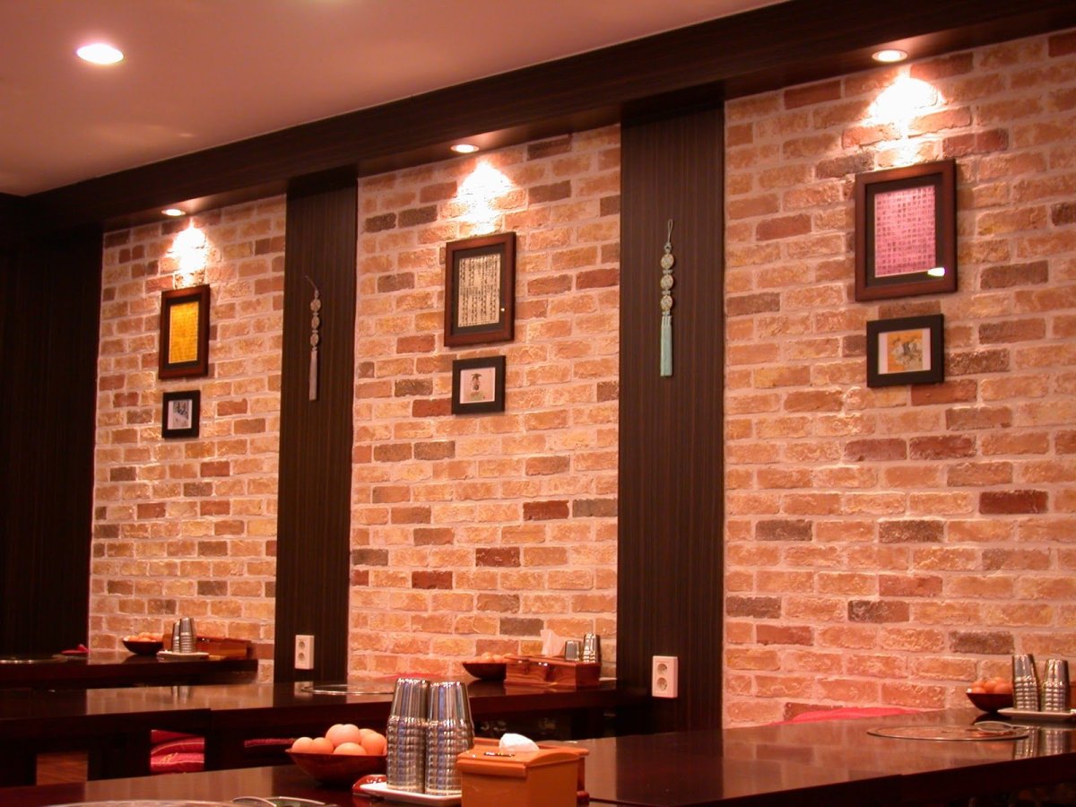 Облицовочный кирпич для внутренней отделки