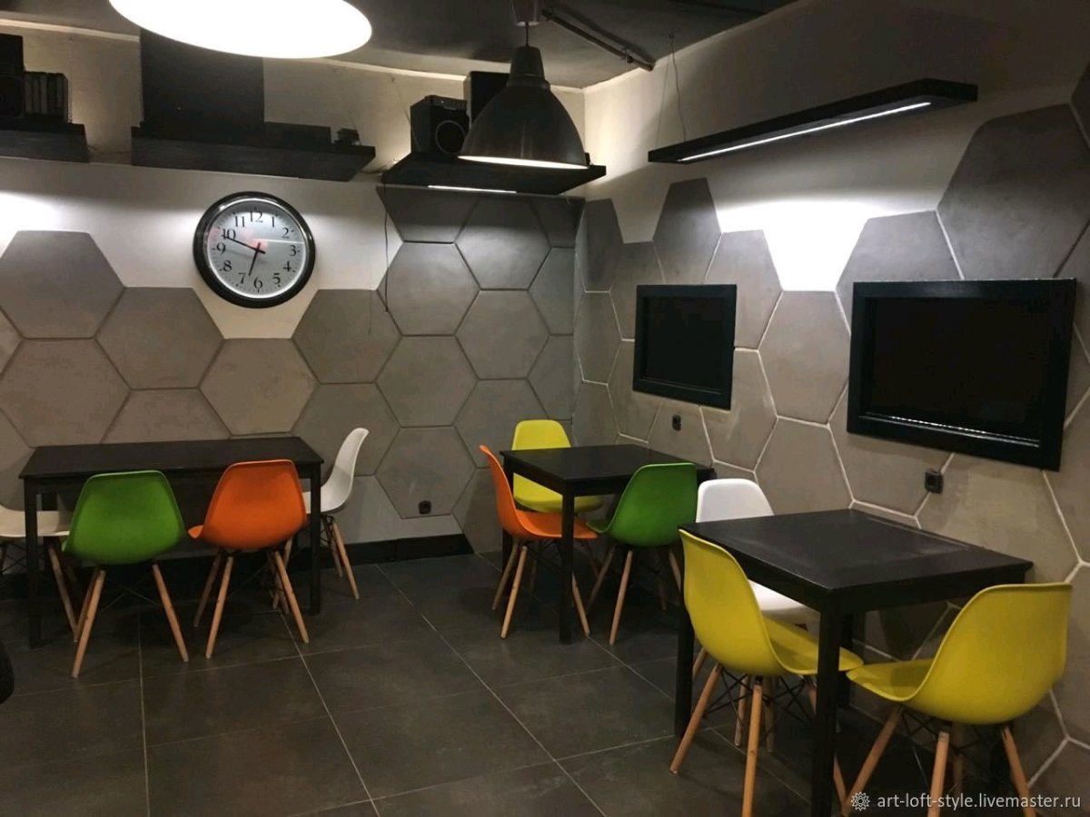 Отделка кафе