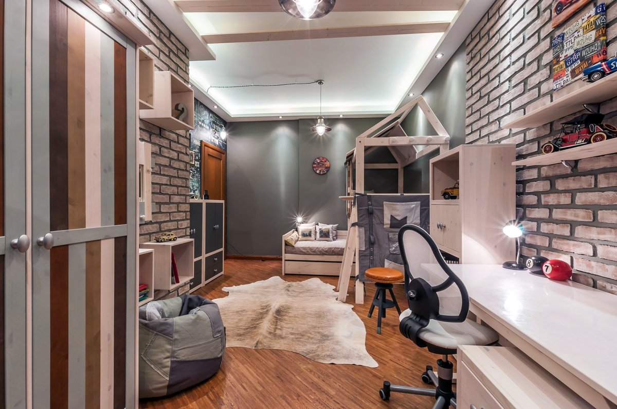 Детская в стиле лофт