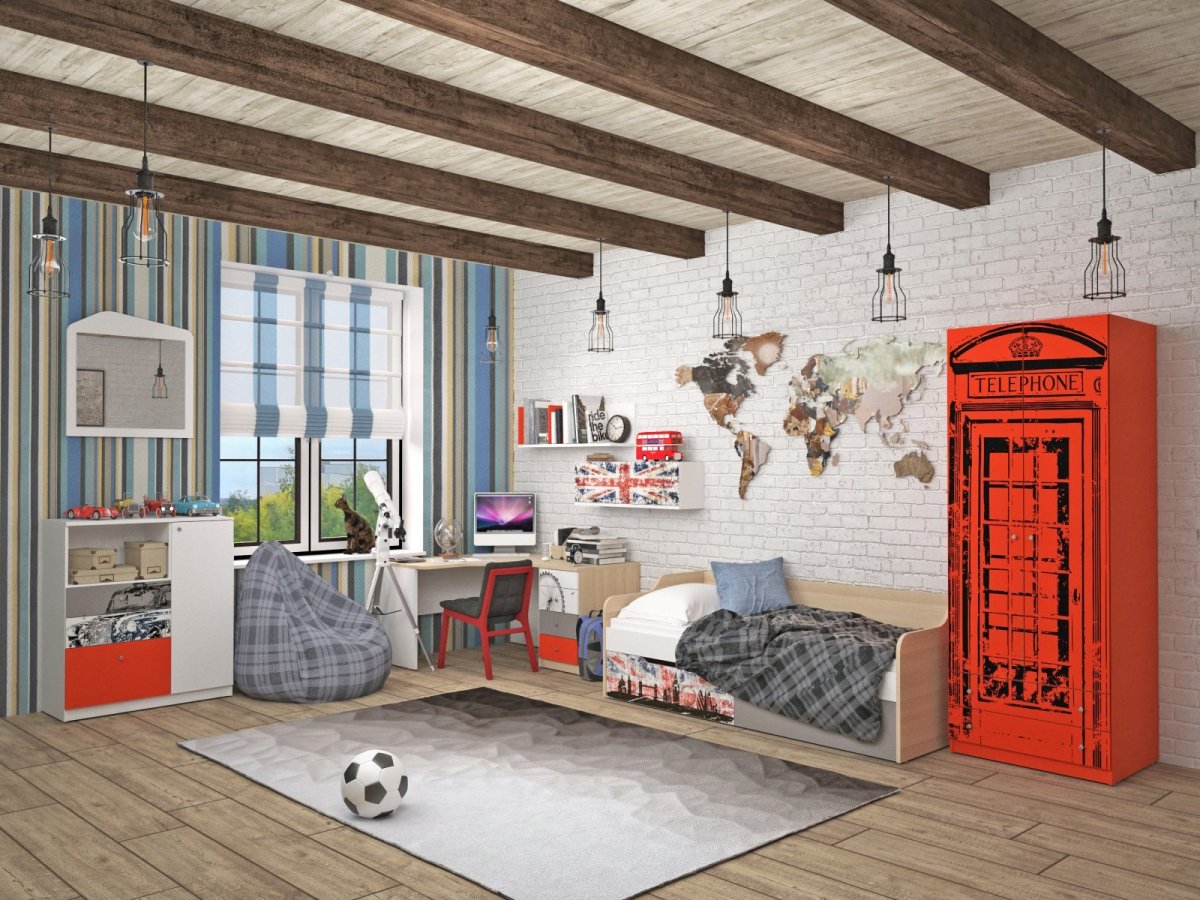 Детская для мальчика лофт