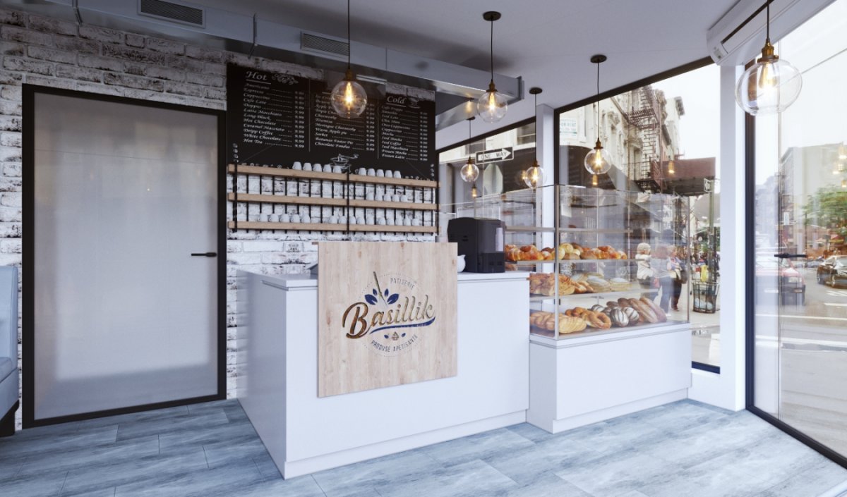 Пекарня в стиле лофт