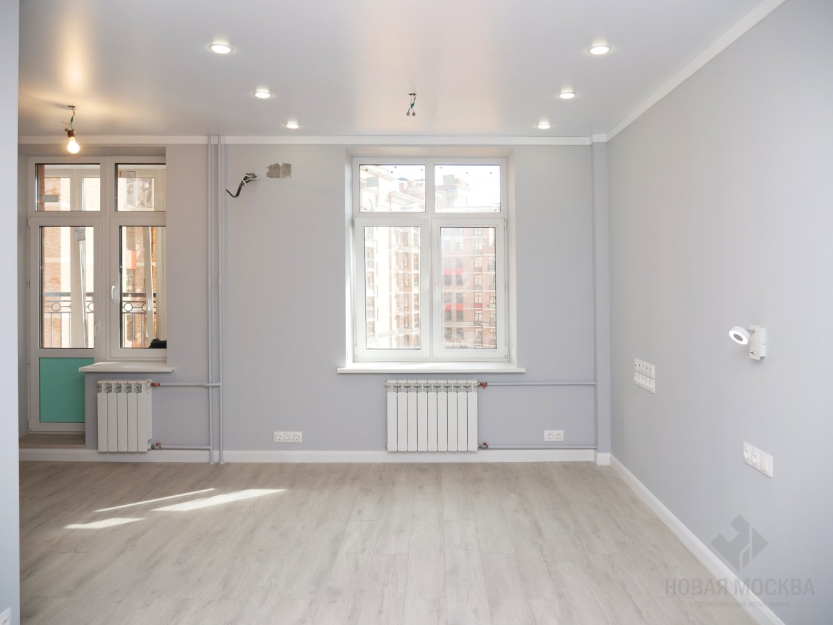 Квартира после ремонта без мебели