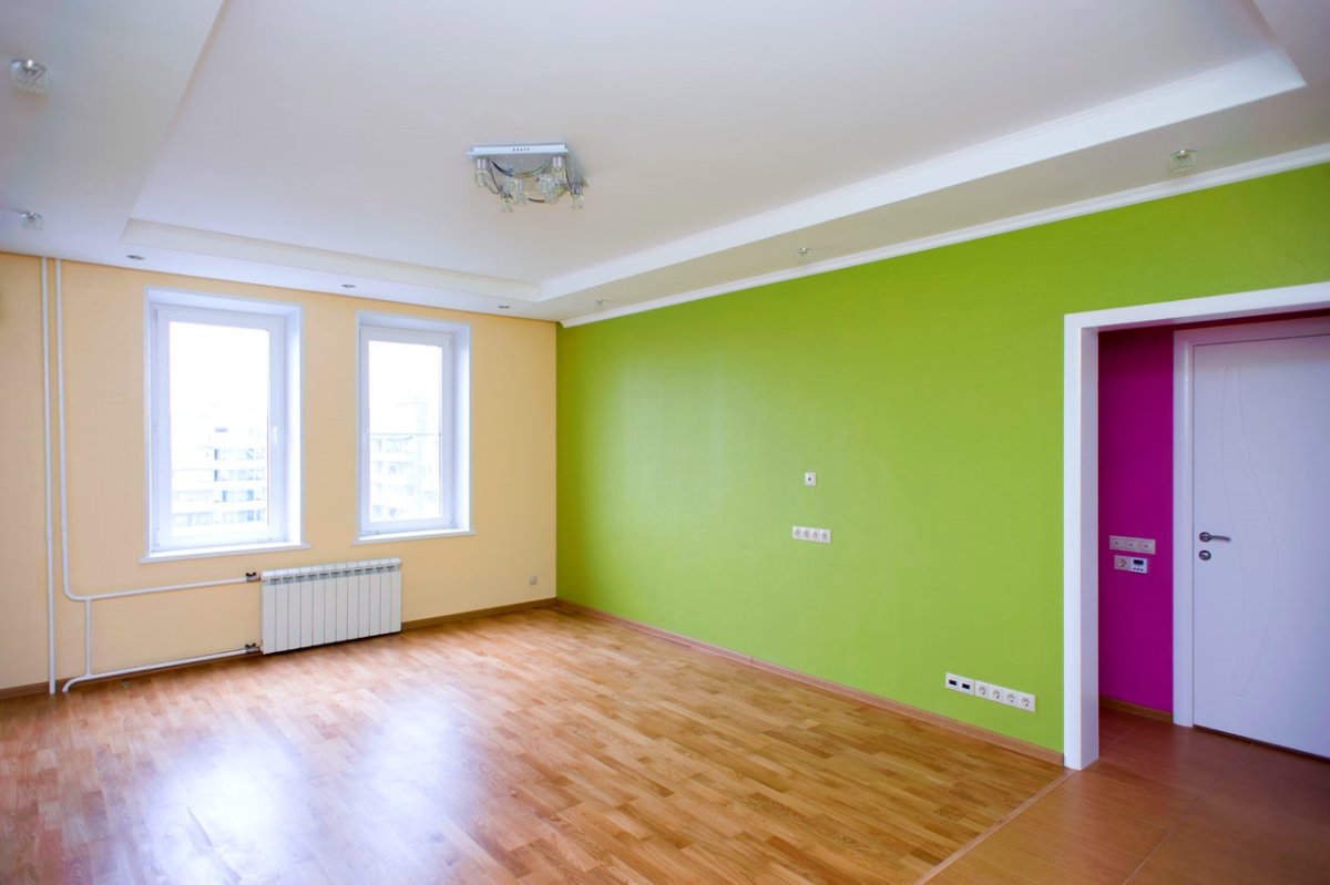 Внутренние стены в чистовой отделки