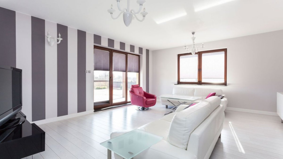 Зал покраска стен