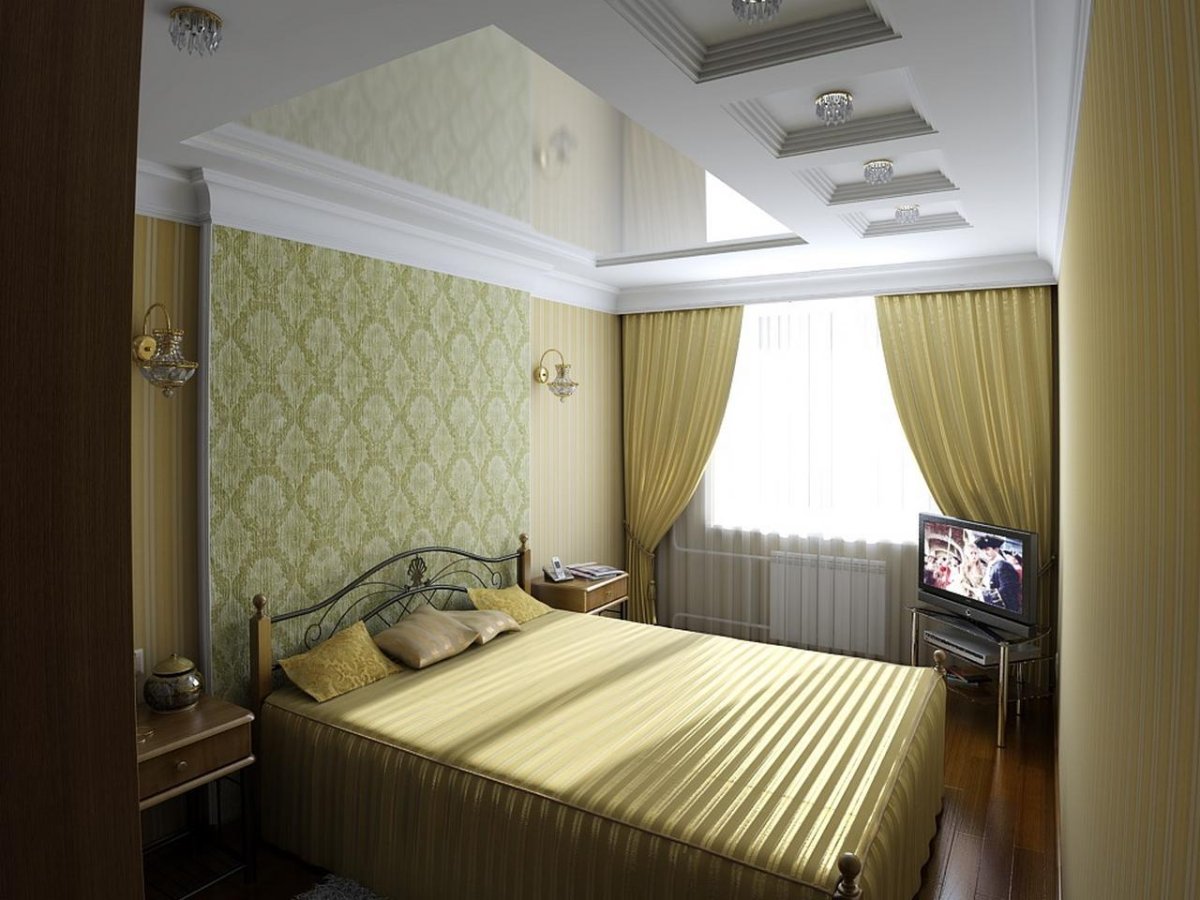 Спальни в хрущевках