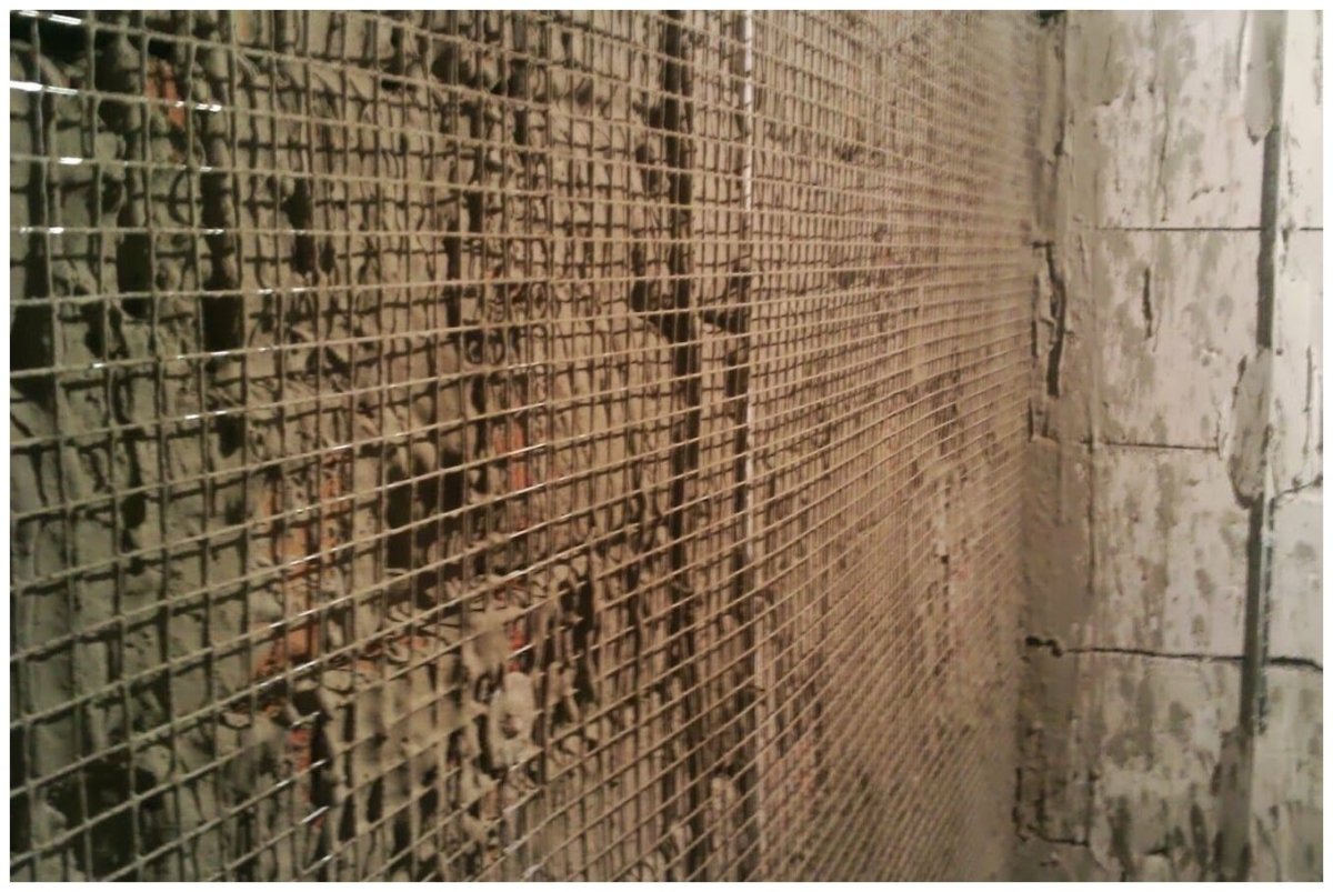 Сетка строительная малярная белая(2,5*2,5) 1х20м fiberon