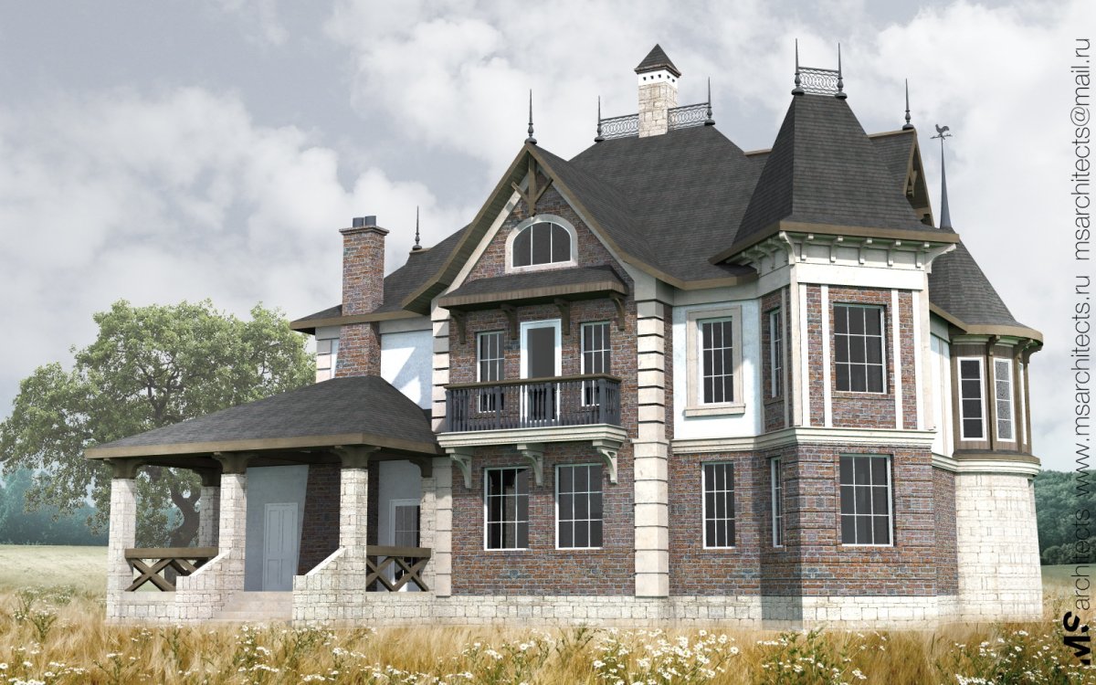 Дом в голландском стиле