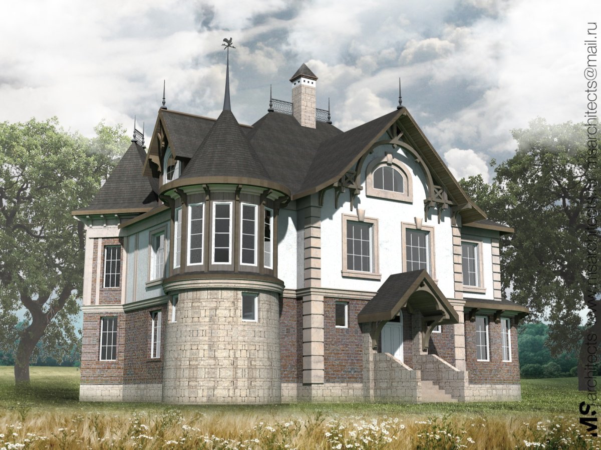 Коттедж в голландском стиле