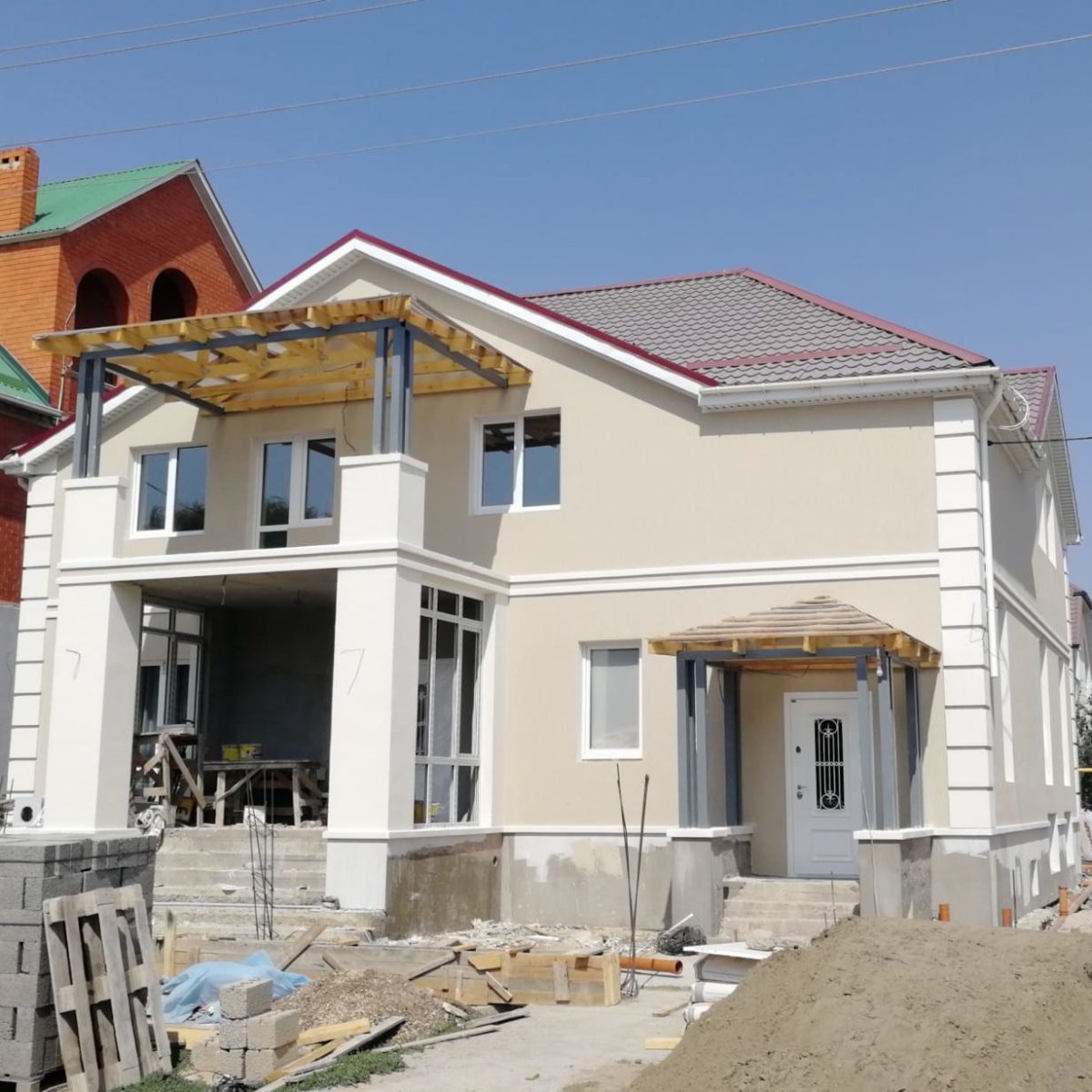 Камешковая штукатурка для фасада