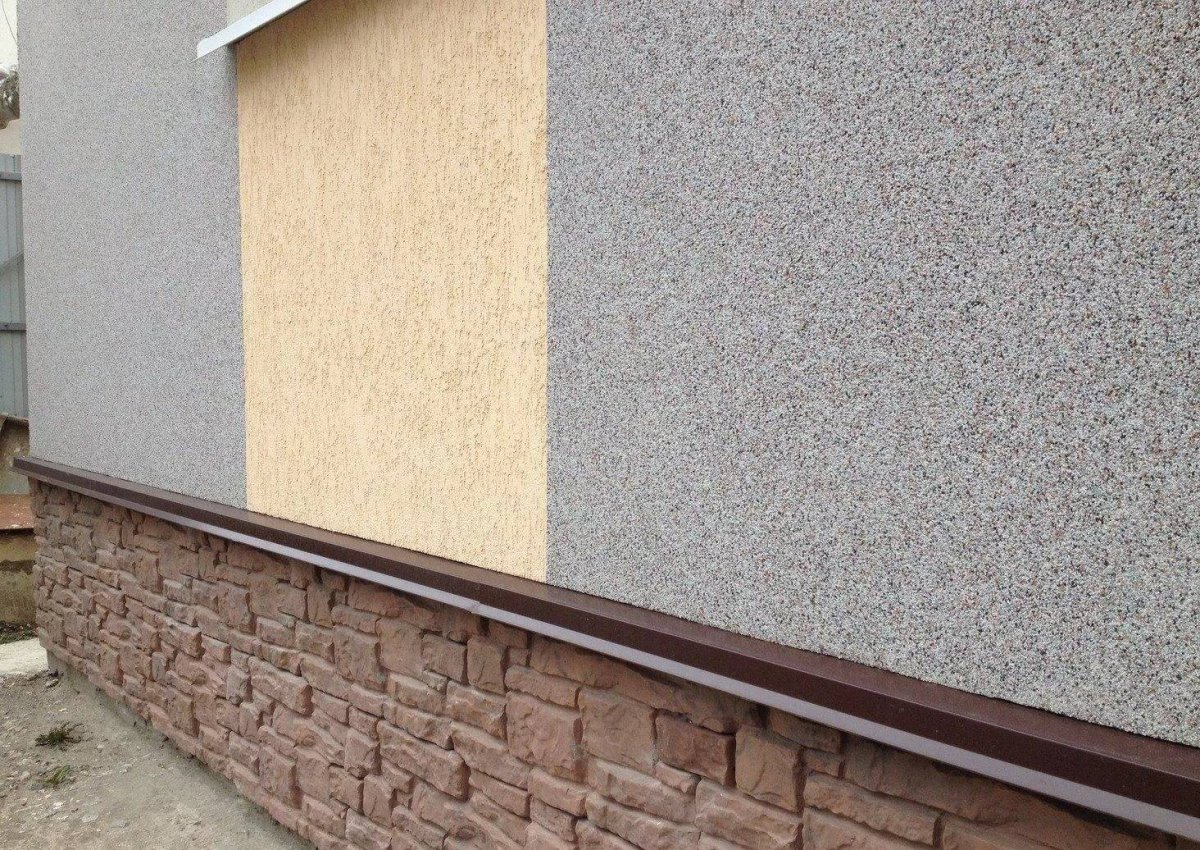 Камешковая декоративная штукатурка