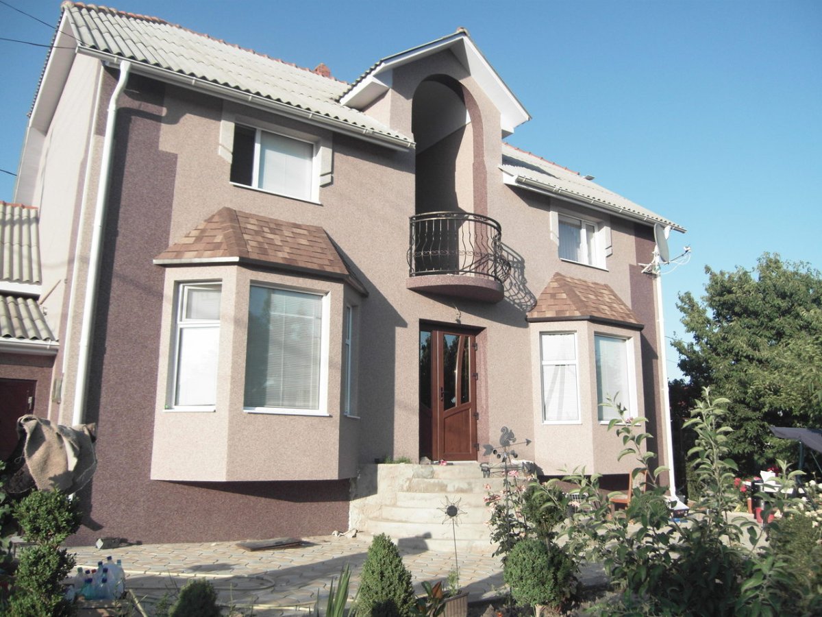 Мозаичная штукатурка для цоколя Церезит