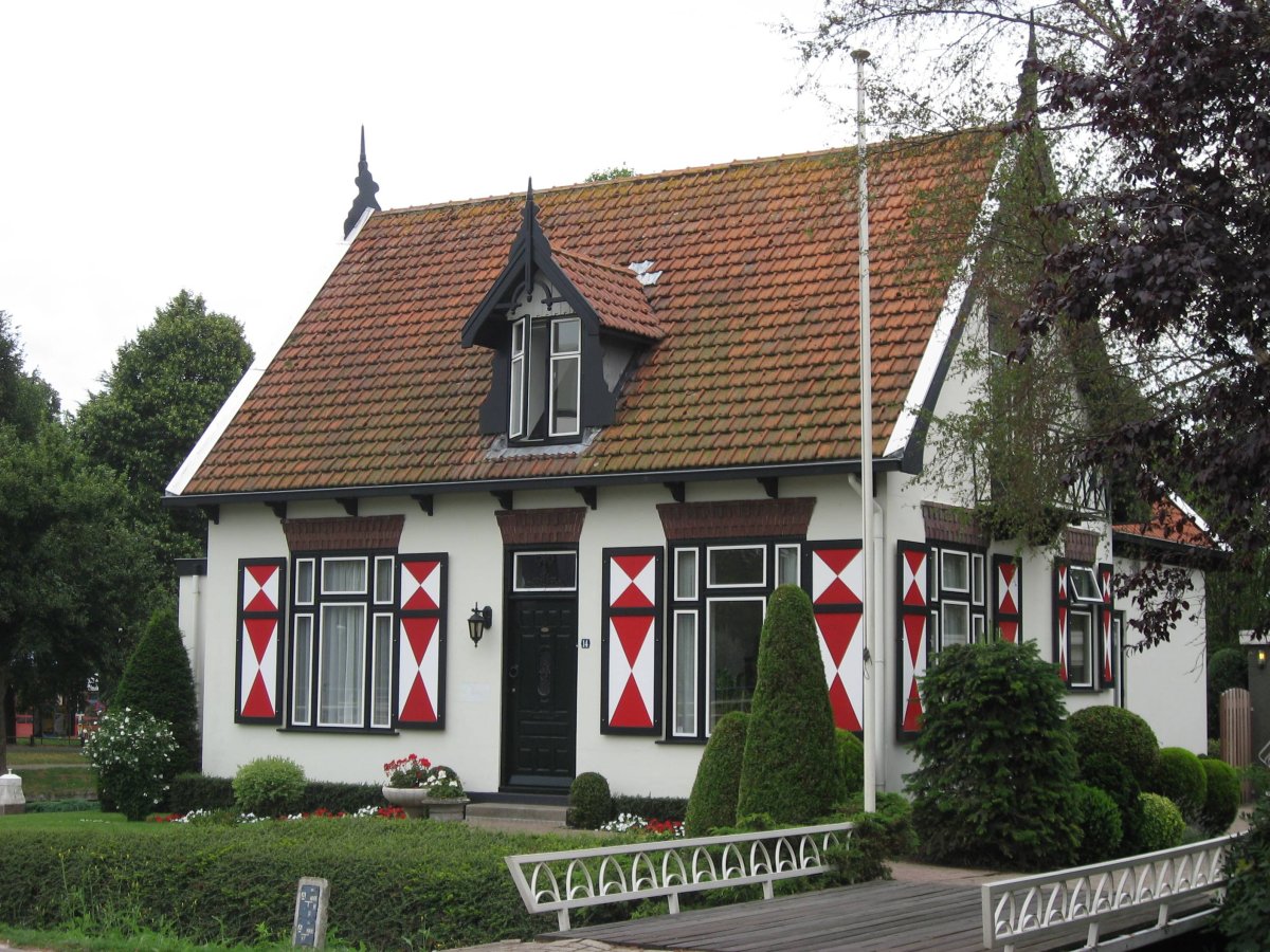 Кирпичный дом в скандинавском стиле