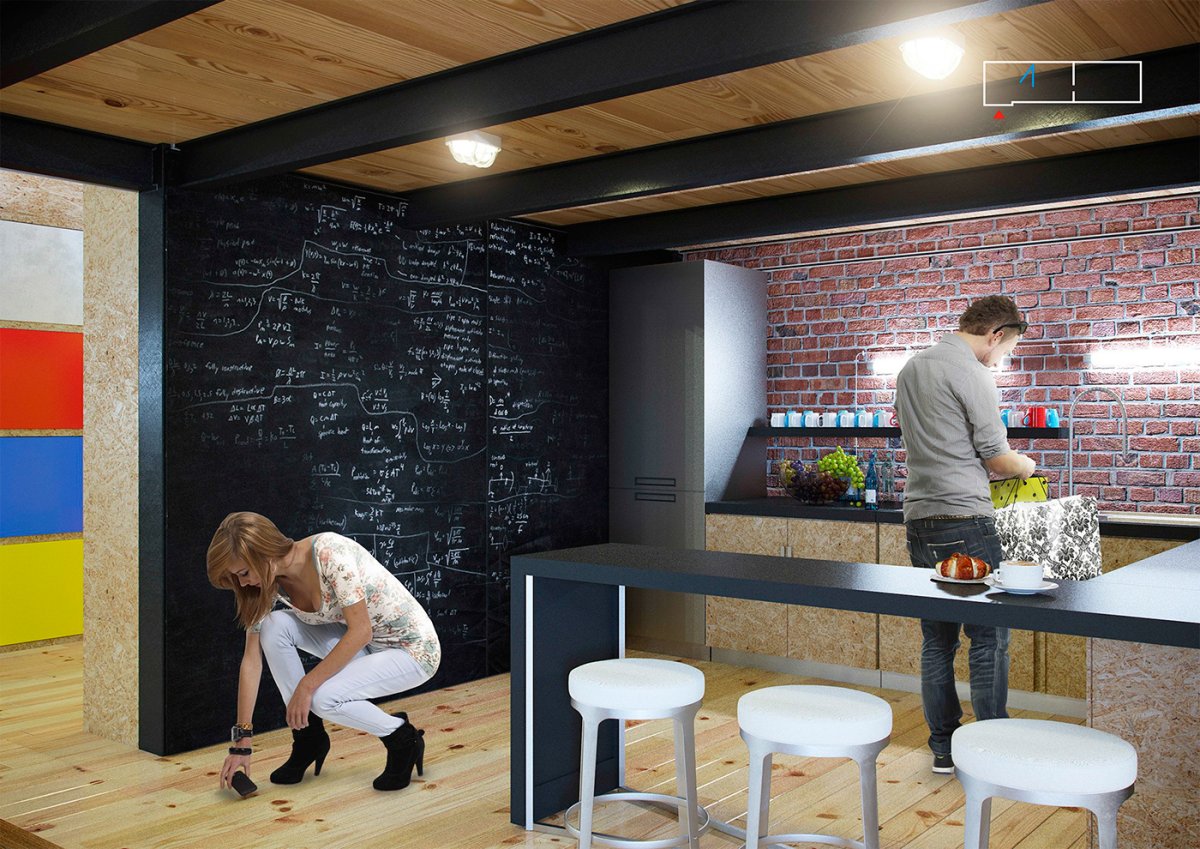 Коворкинг зонирование