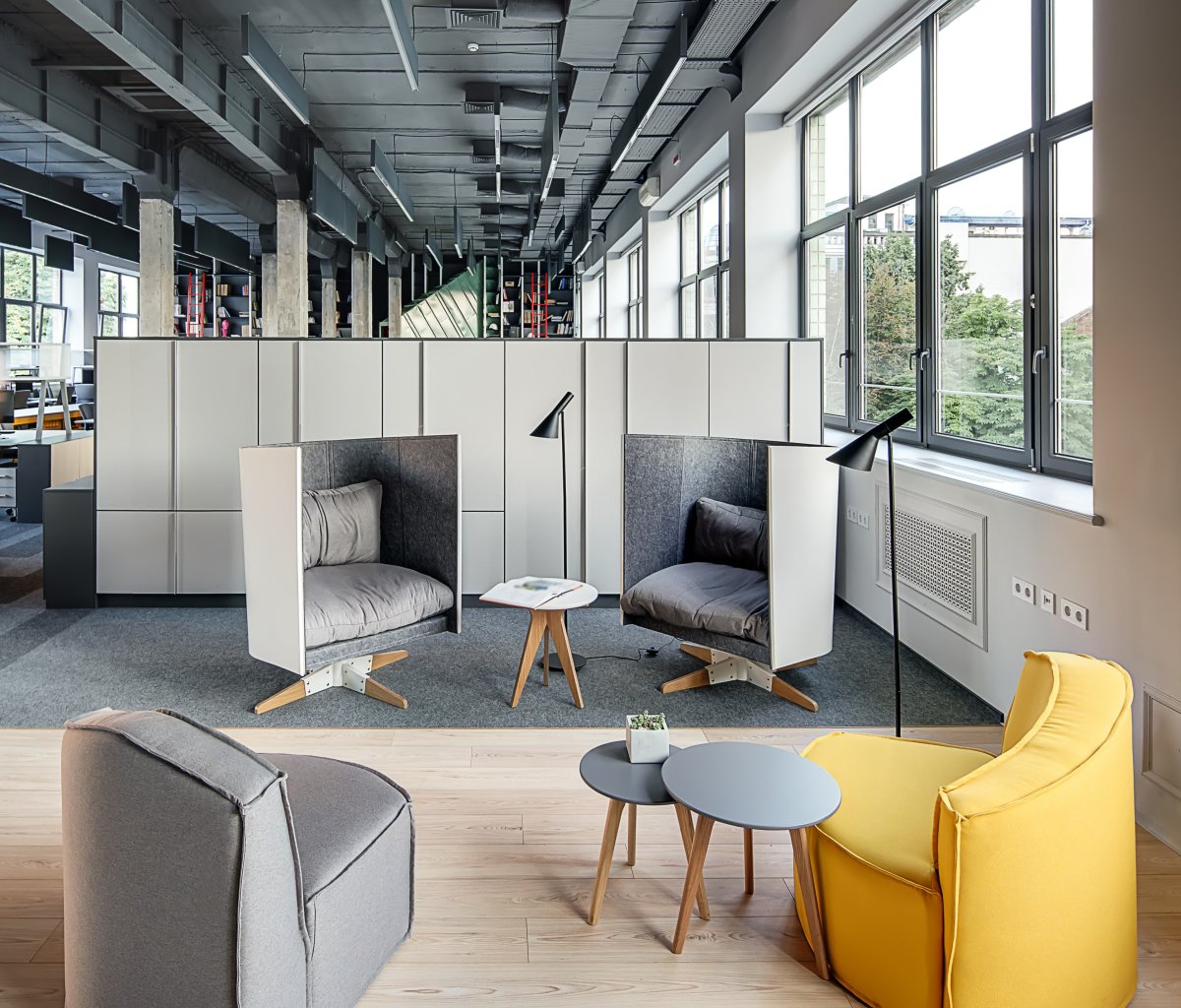 Коворкинг в стиле лофт