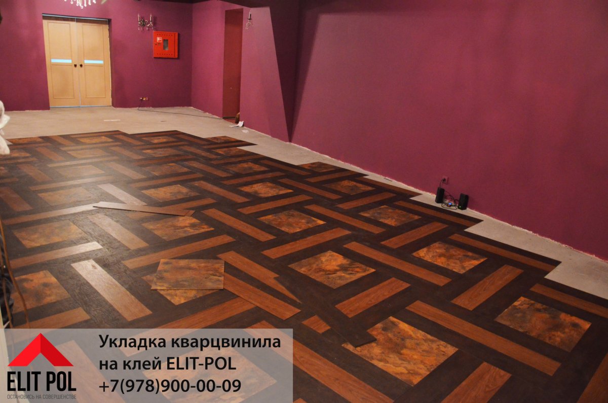 ПВХ плитка на пол Таркетт