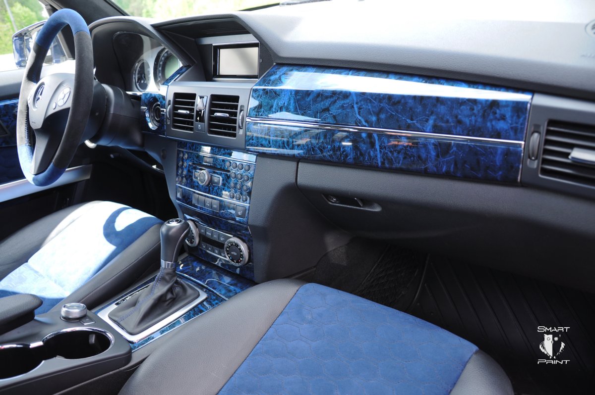 Салон Мерседес GLK аквапринт