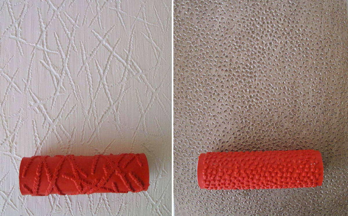Фактурные валики для покраски стен