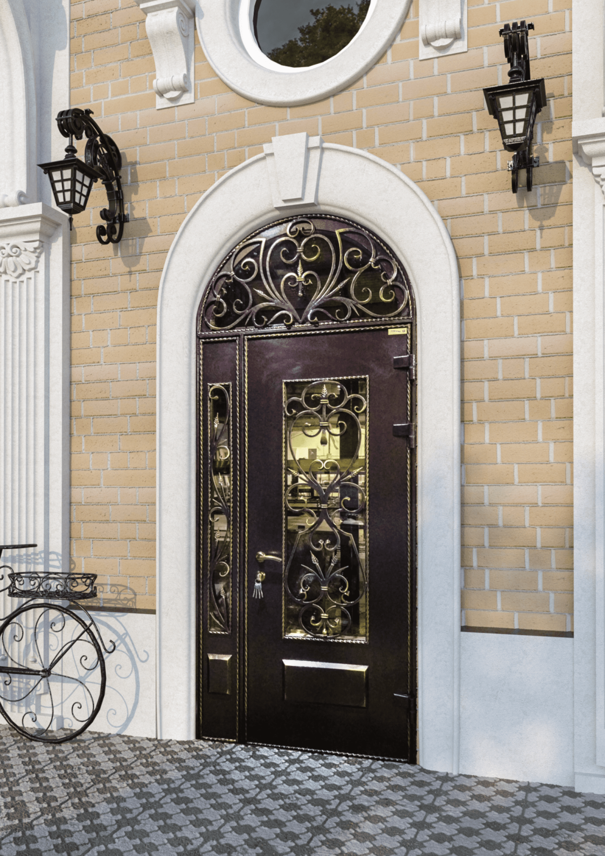 Фасад входной двери