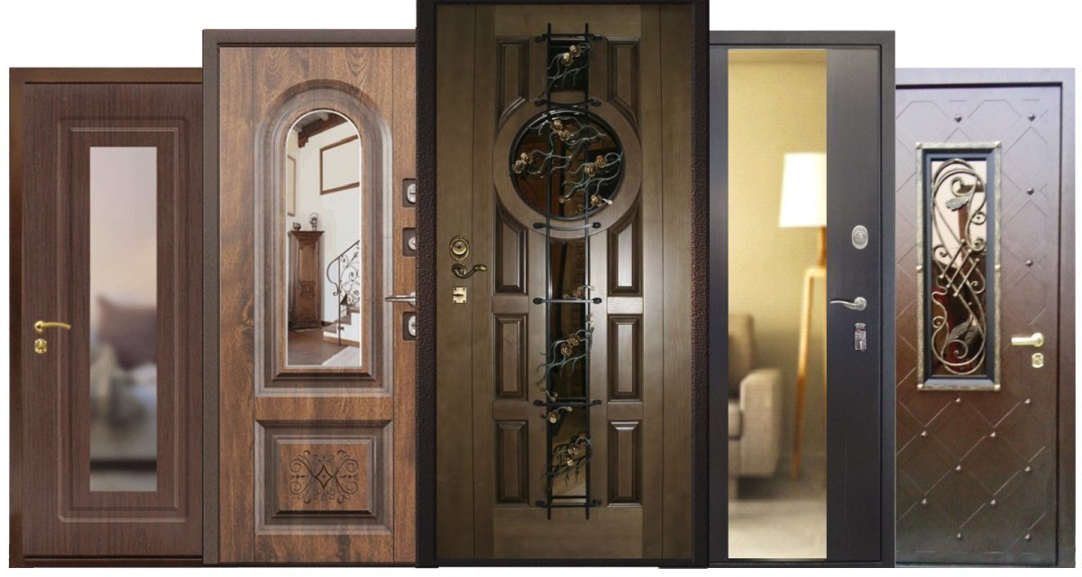 Дверные панели с зеркалом