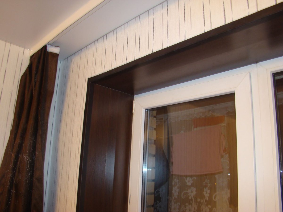 Оригинальная отделка оконных откосов