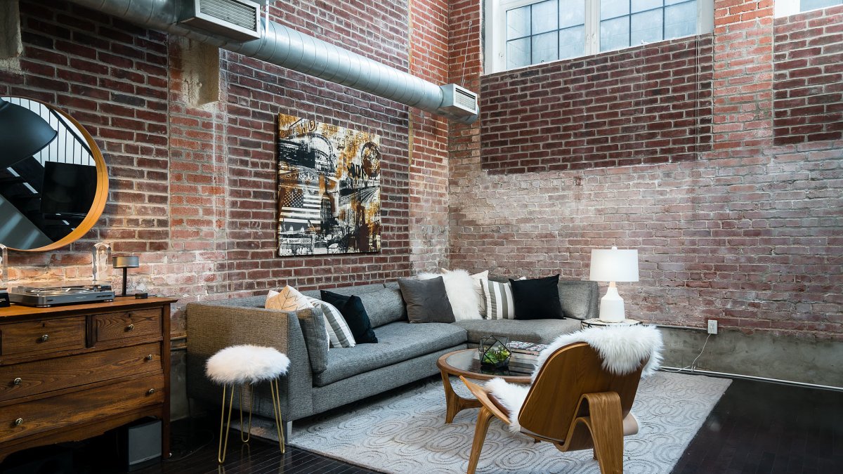 Радиаторы в интерьере лофт