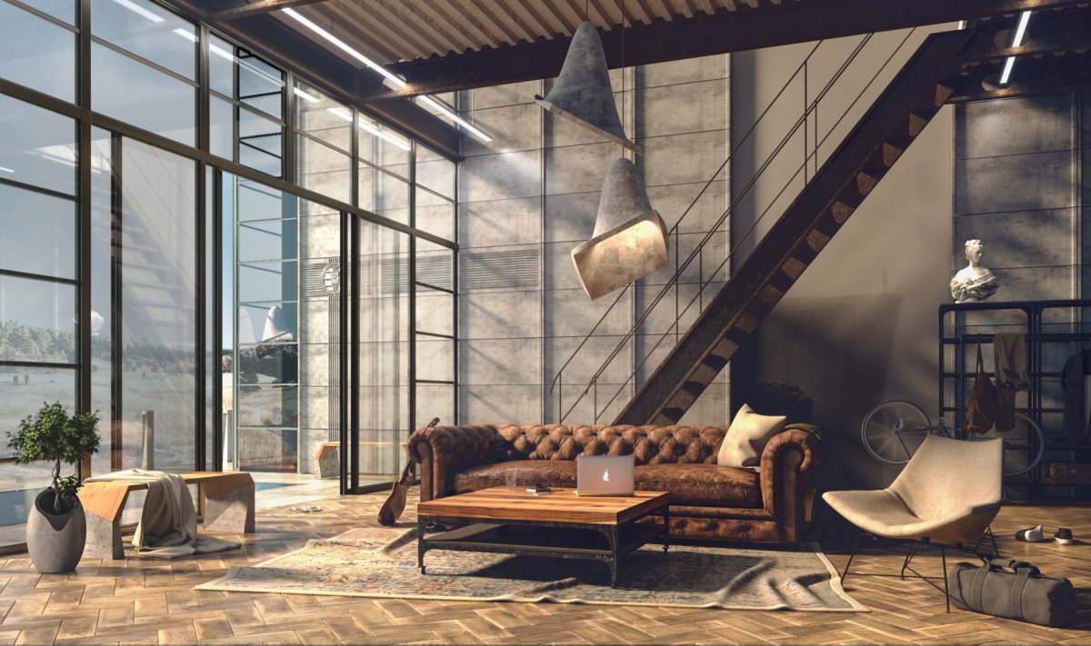 Arts District Loft marmol Radziner