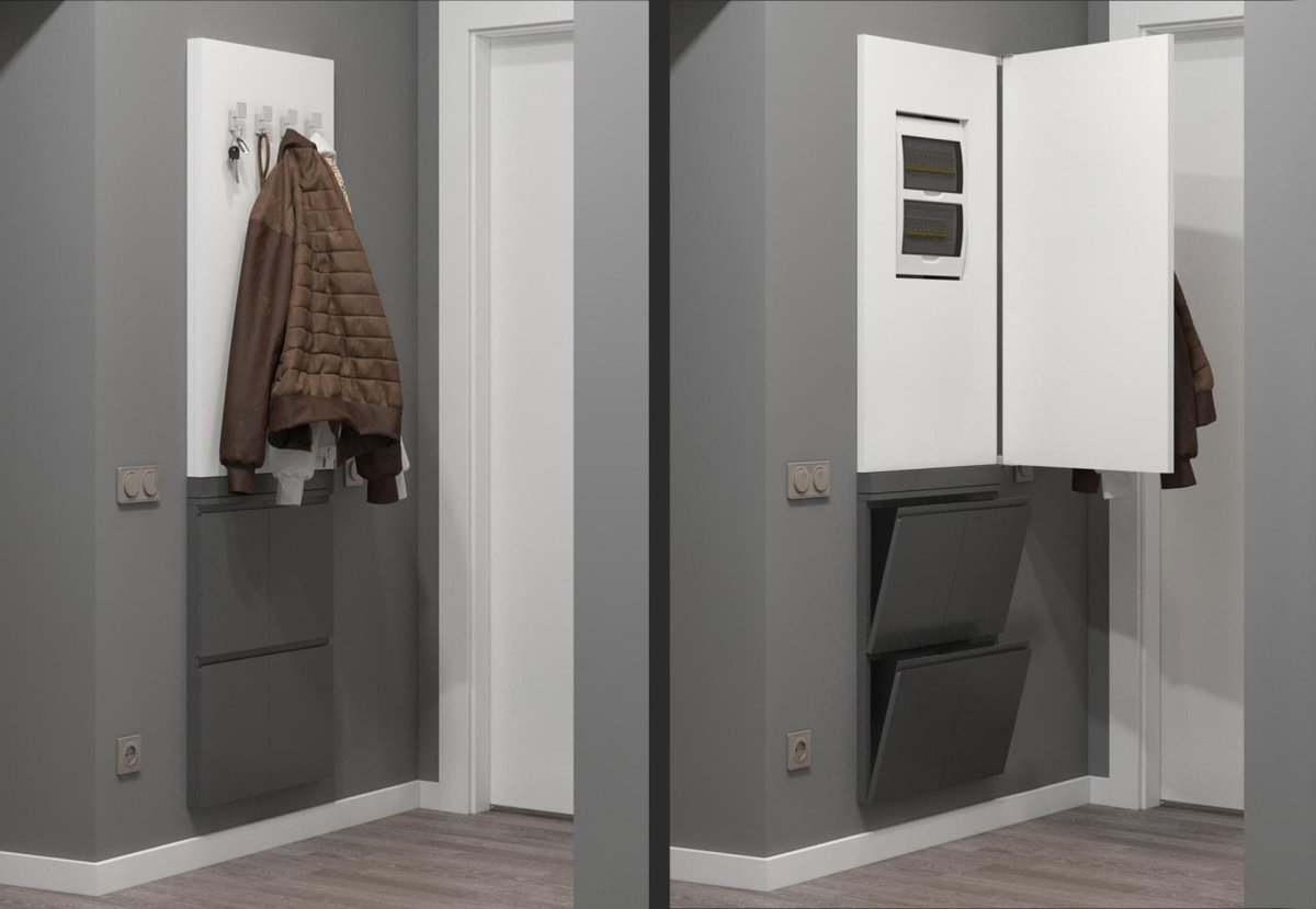 Спрятать счетчик в прихожей