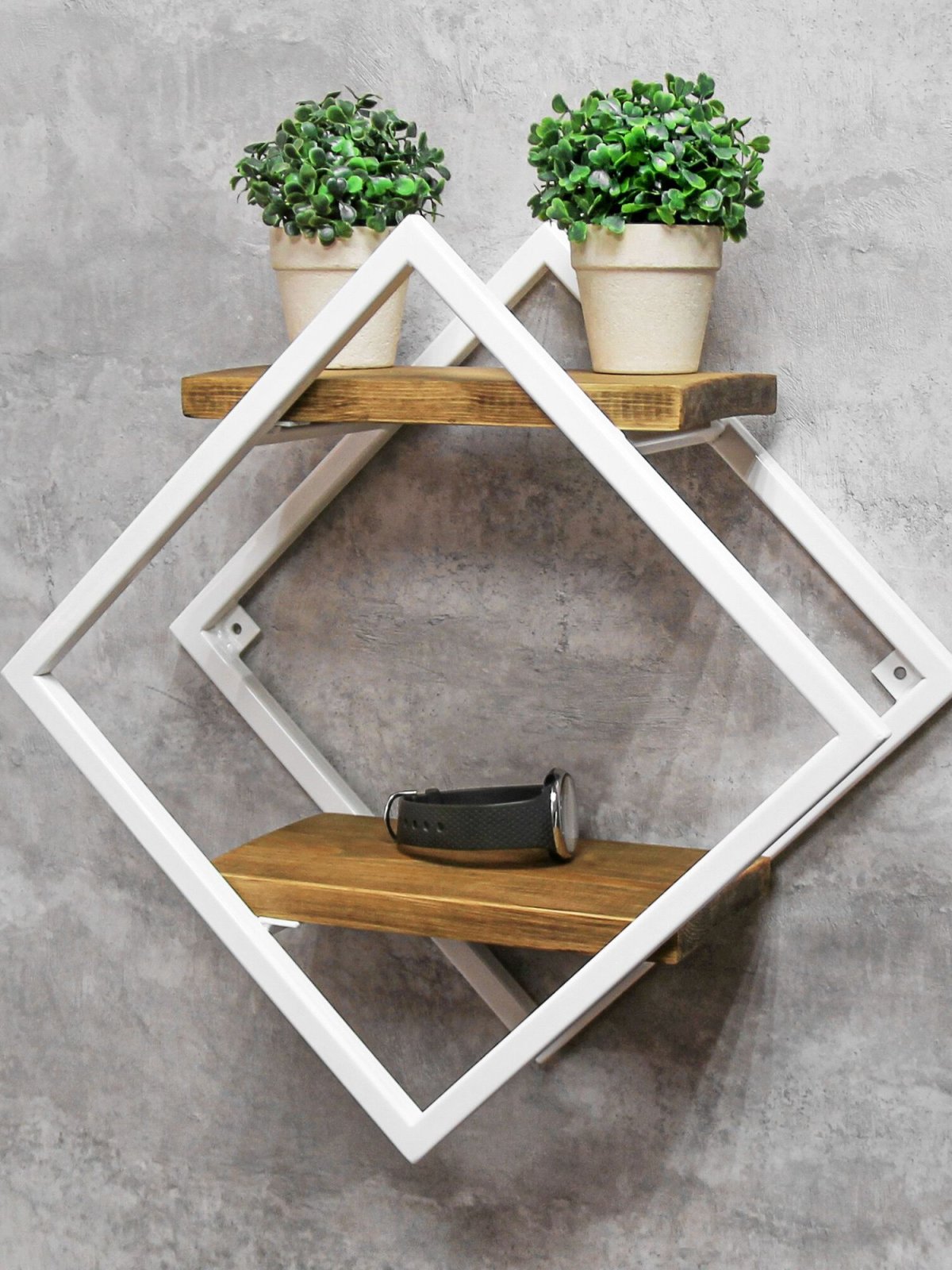 Стеллаж на балкон в стиле лофт