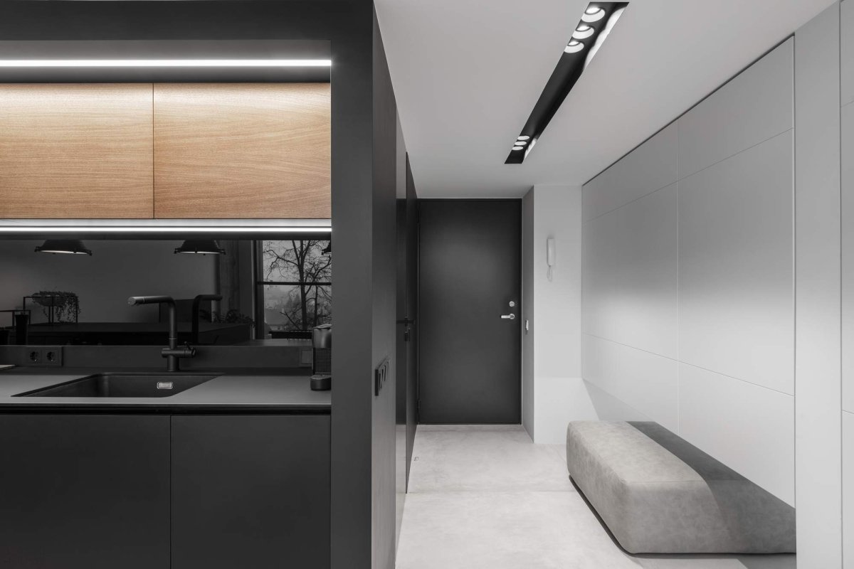 Гостиная лофт Минимализм