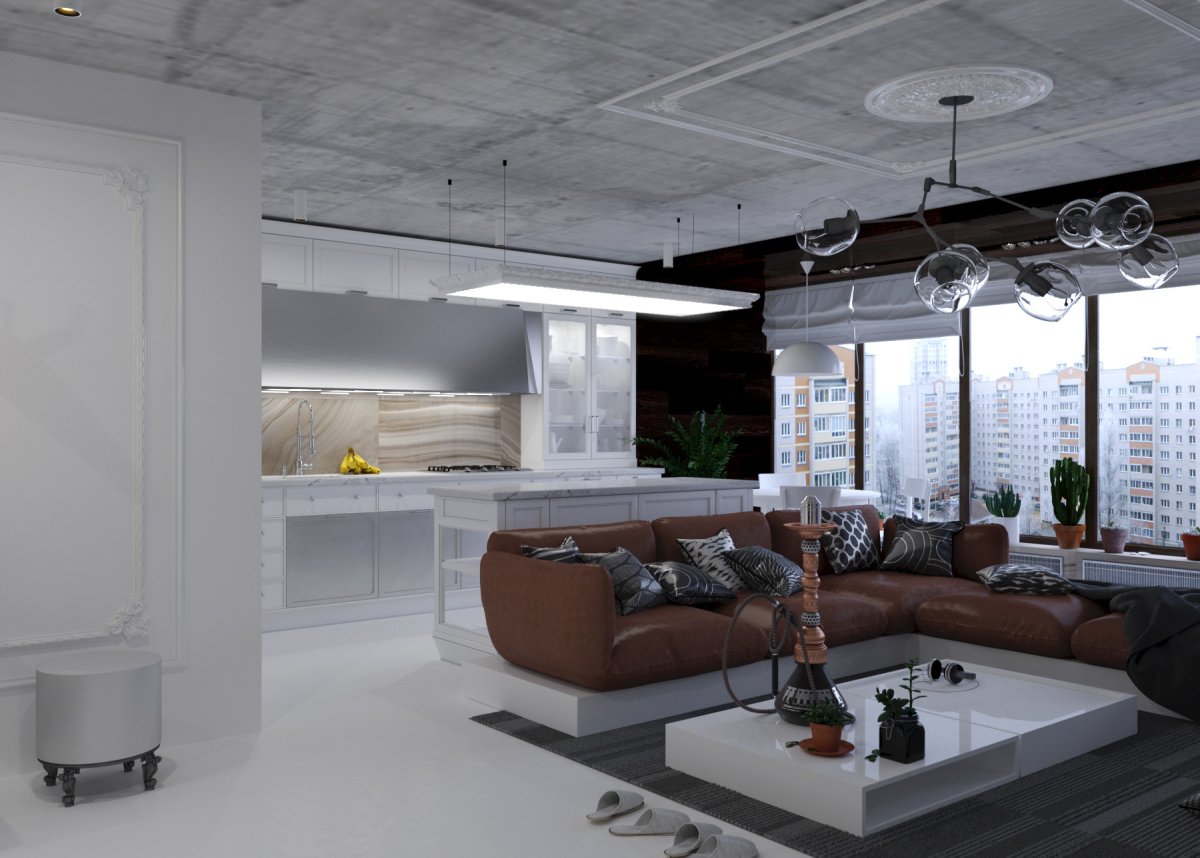 Лофт Минимализм в интерьере