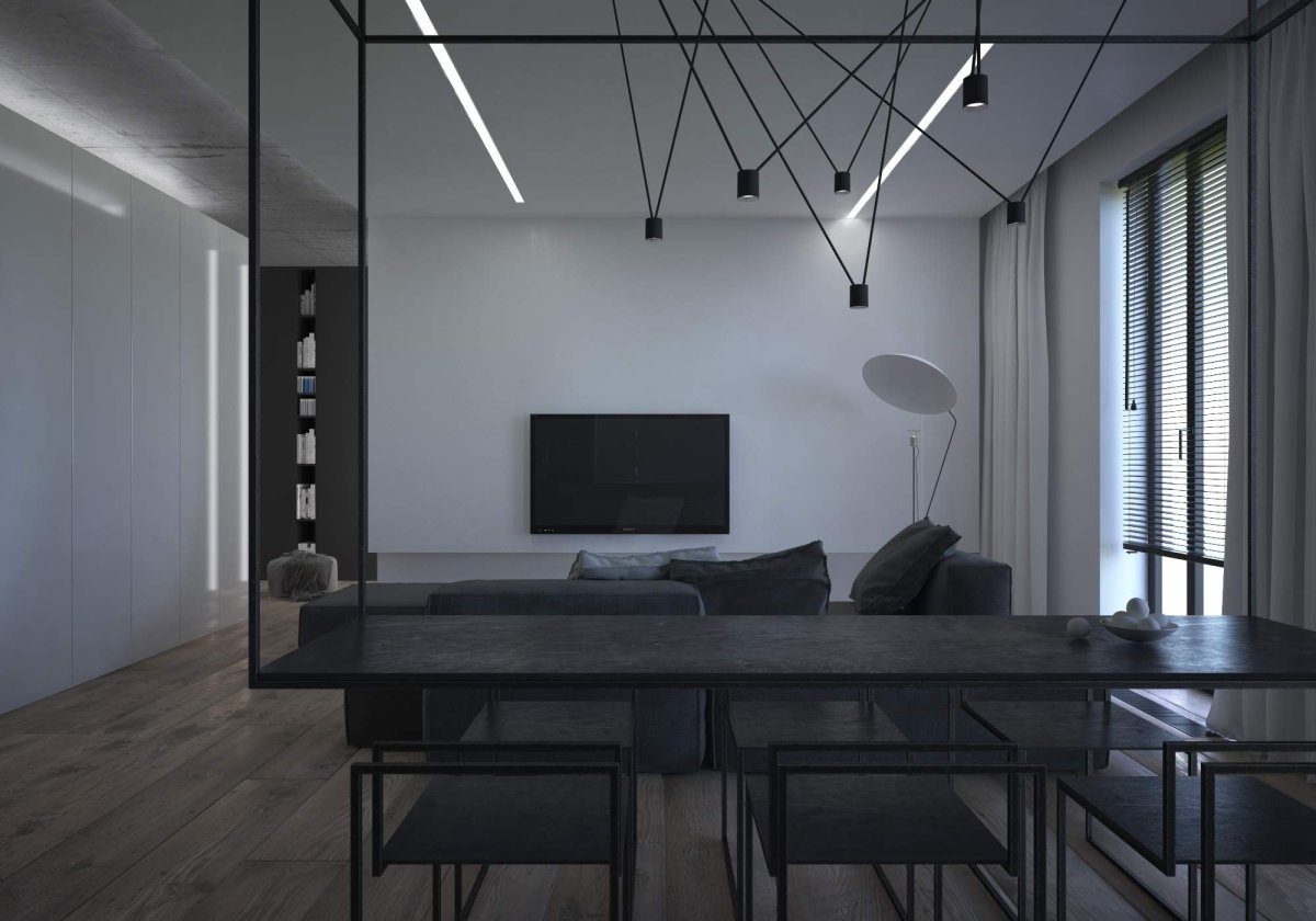 Современный стиль Минимализм лофт