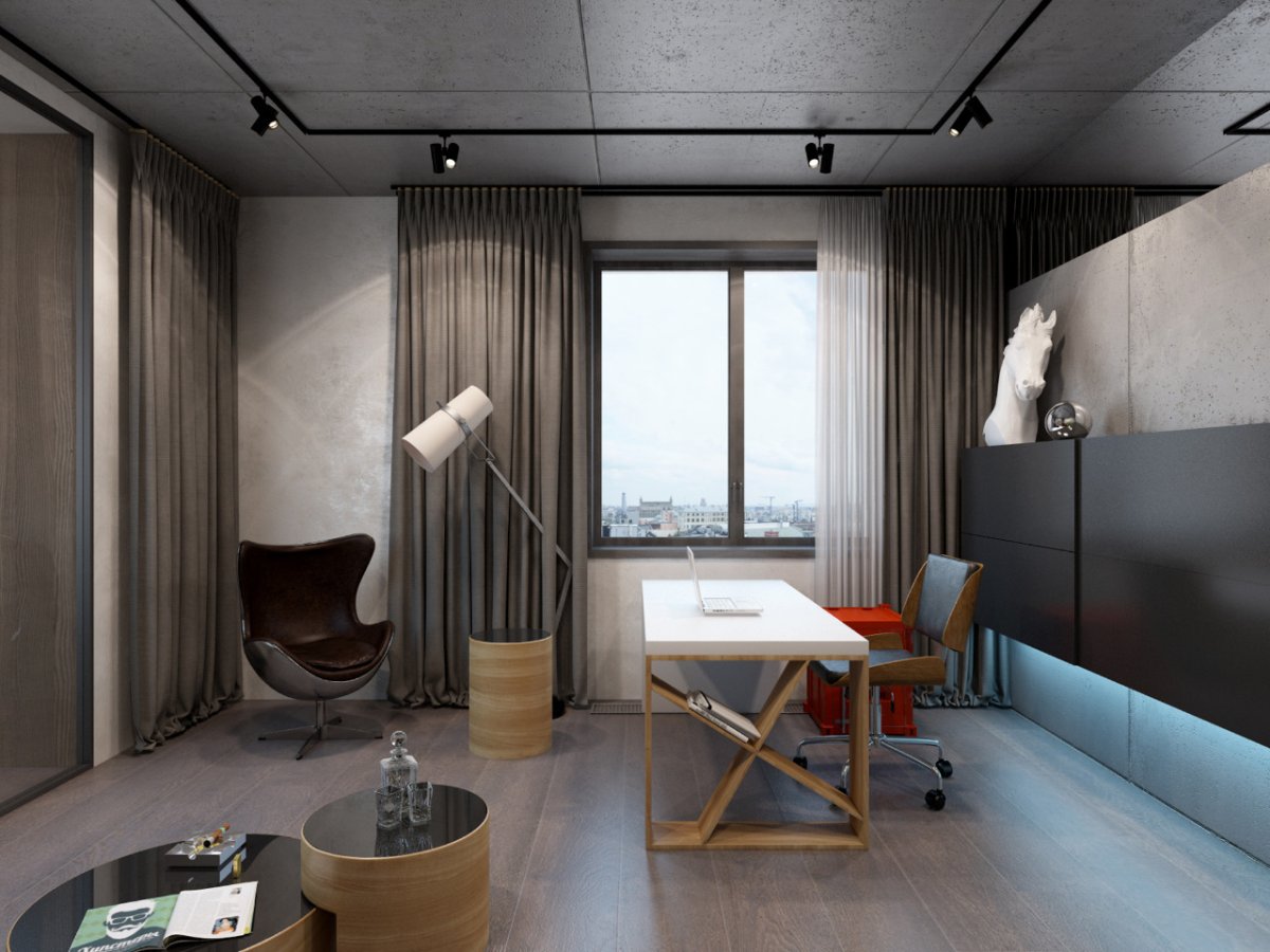 Трековые светильники в интерьере