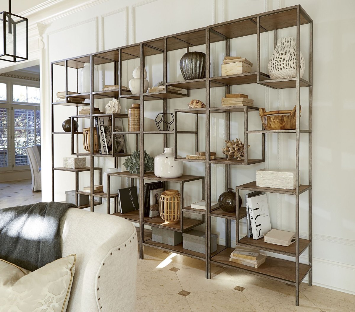 Стеллаж до потолка