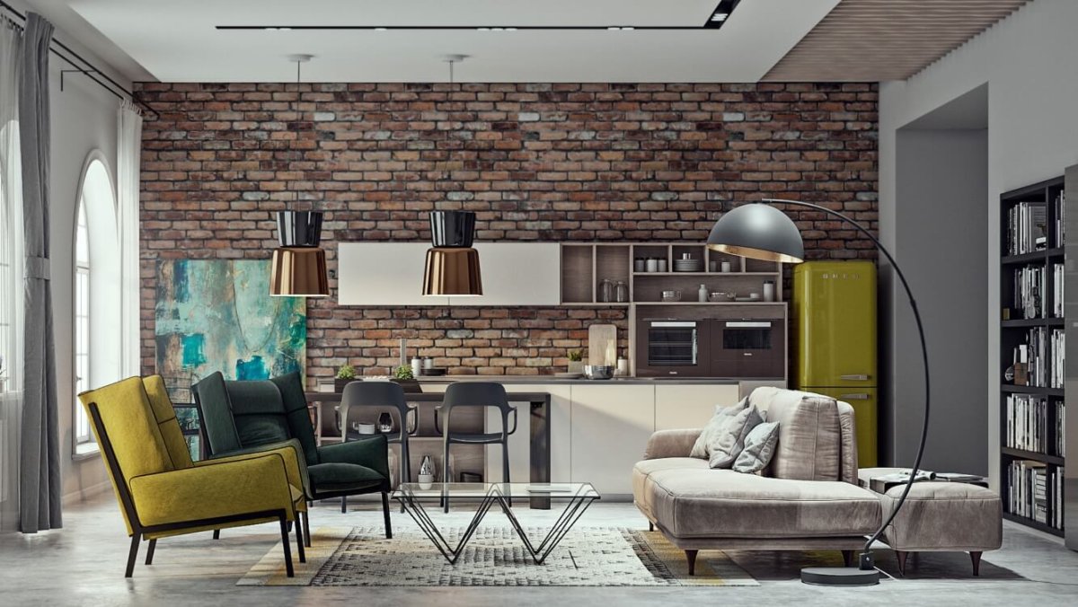 Живопись в стиле лофт