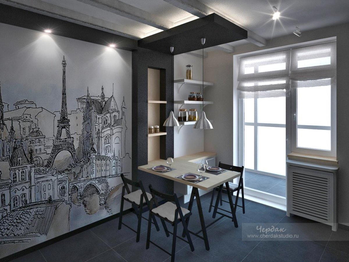 Цветовая гамма стиля лофт