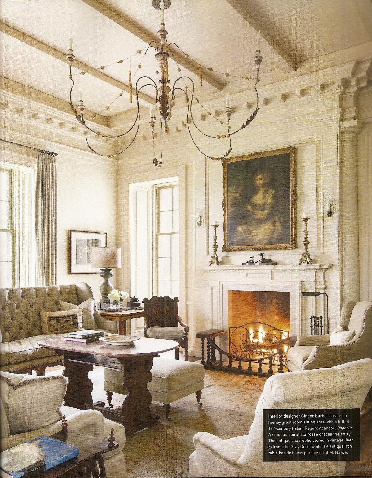 Итальянский стиль в интерьере