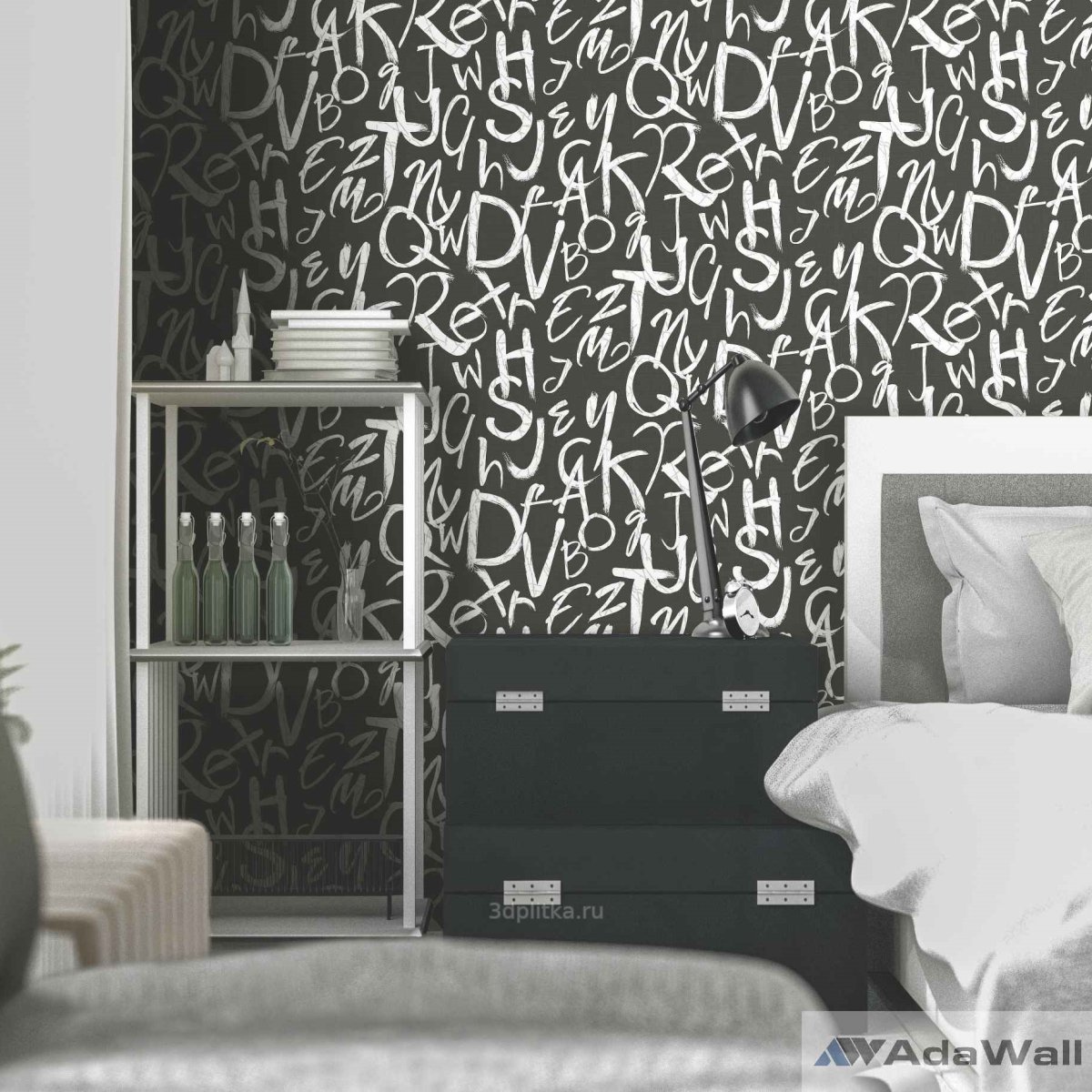 Обои 4702-1 ada Wall Indigo