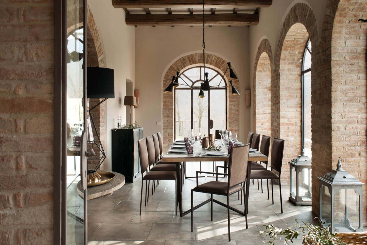 Средиземноморская вилла Бенедикта интерьер