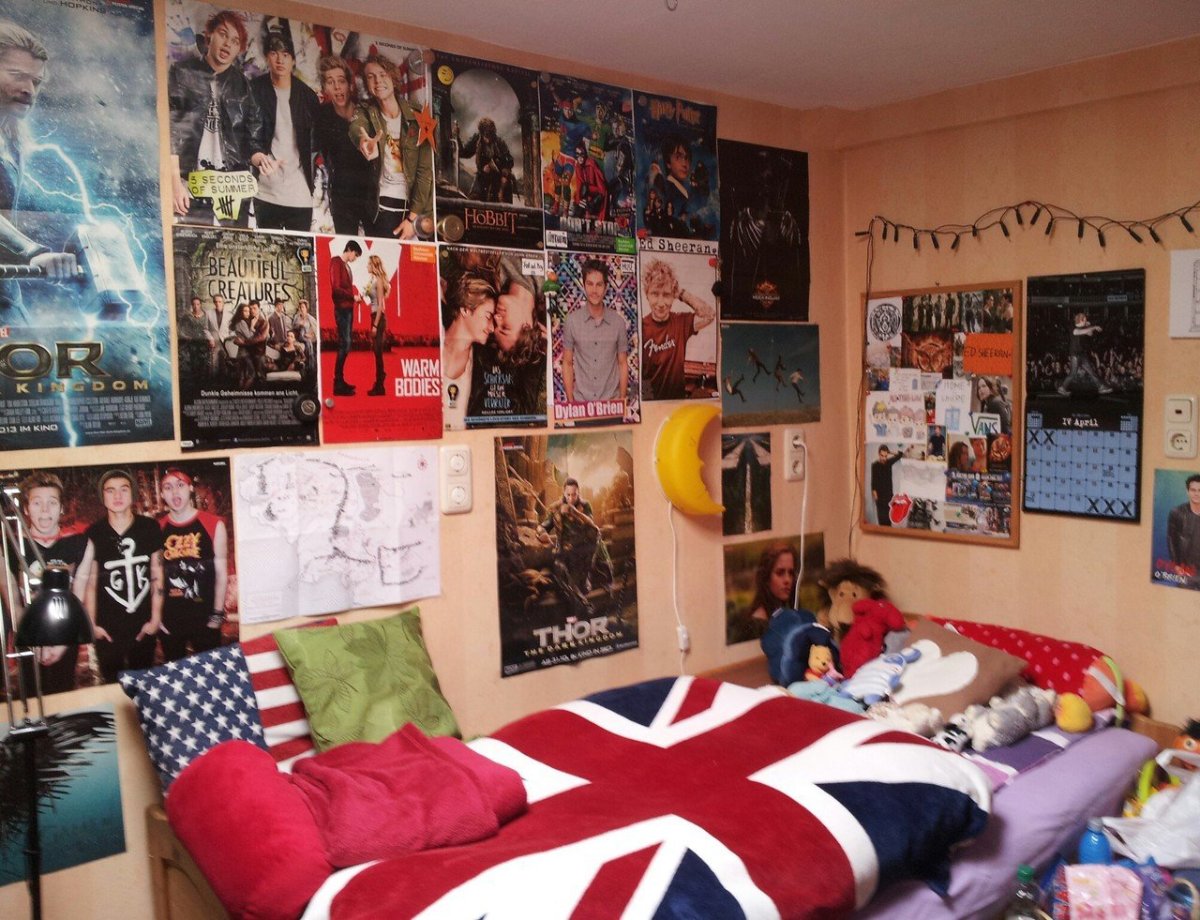 Декор комнаты художника