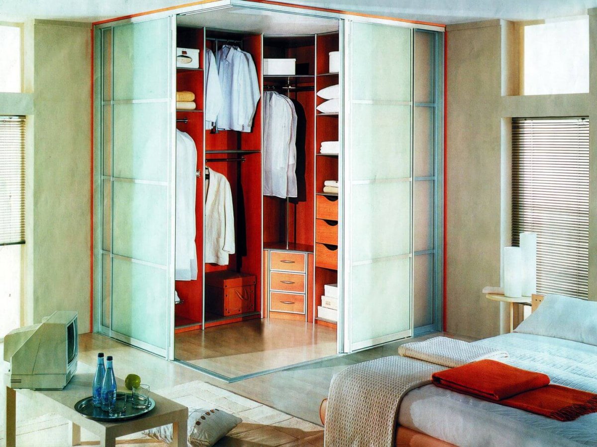 Шкаф-гардеробная в спальню