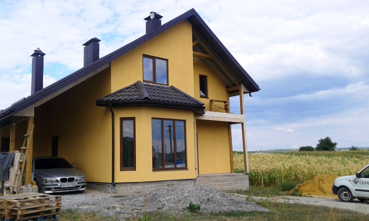 Силикатная фасадная штукатурка