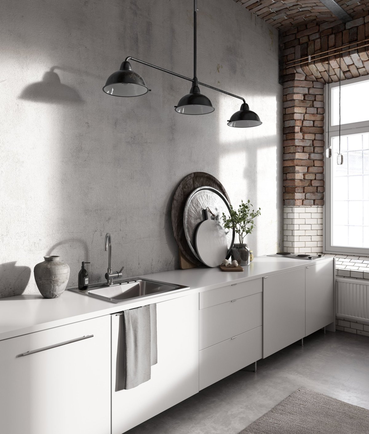 Декор кухни в скандинавском стиле