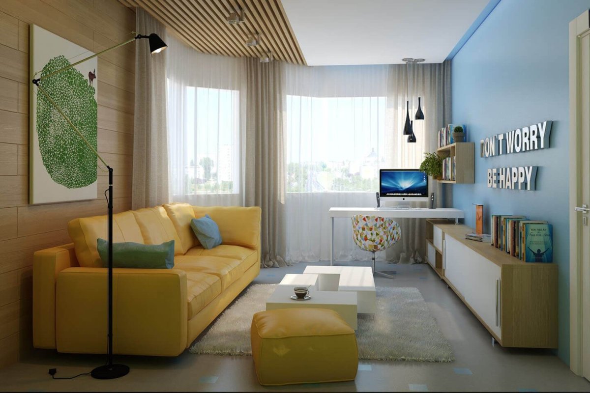 Небольшая уютная гостиная