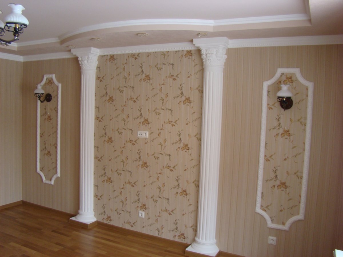 Пилястры в интерьере